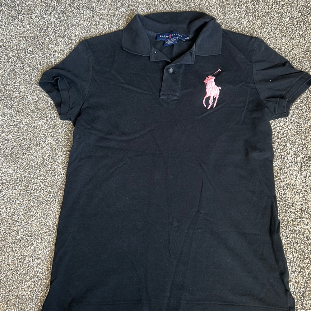 Ralph Lauren pink pony polo